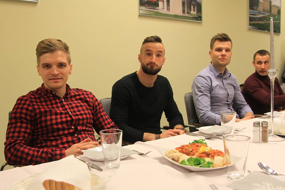 Wisła po klubowej Wigilii