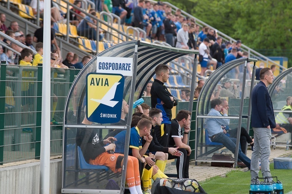 Zadyszka Avii&hellip; Damian Mr&oacute;wka katem ż&oacute;łto-niebieskich