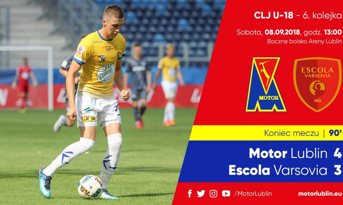 Horror w końc&oacute;wce meczu junior&oacute;w starszych Motoru Lublin