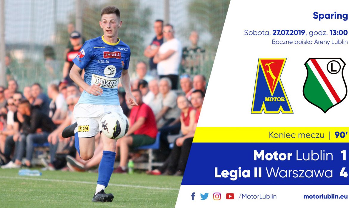 Rezerwy Legii Warszawa wykorzystały problemy Motoru