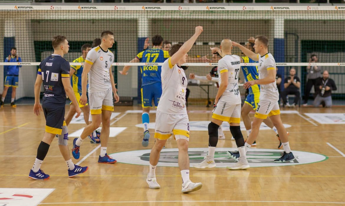 Meczycho z prawdziwego zdarzenia okraszone zwycięstwem siatkarzy LUK Politechnika Lublin!
