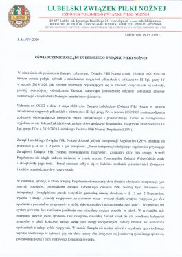 Zbędny dwugłos w sprawie awansu Motoru Lublin. Decyzja LZPN-u zgodna z Regulaminem!