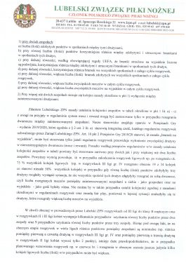 Zbędny dwugłos w sprawie awansu Motoru Lublin. Decyzja LZPN-u zgodna z Regulaminem!