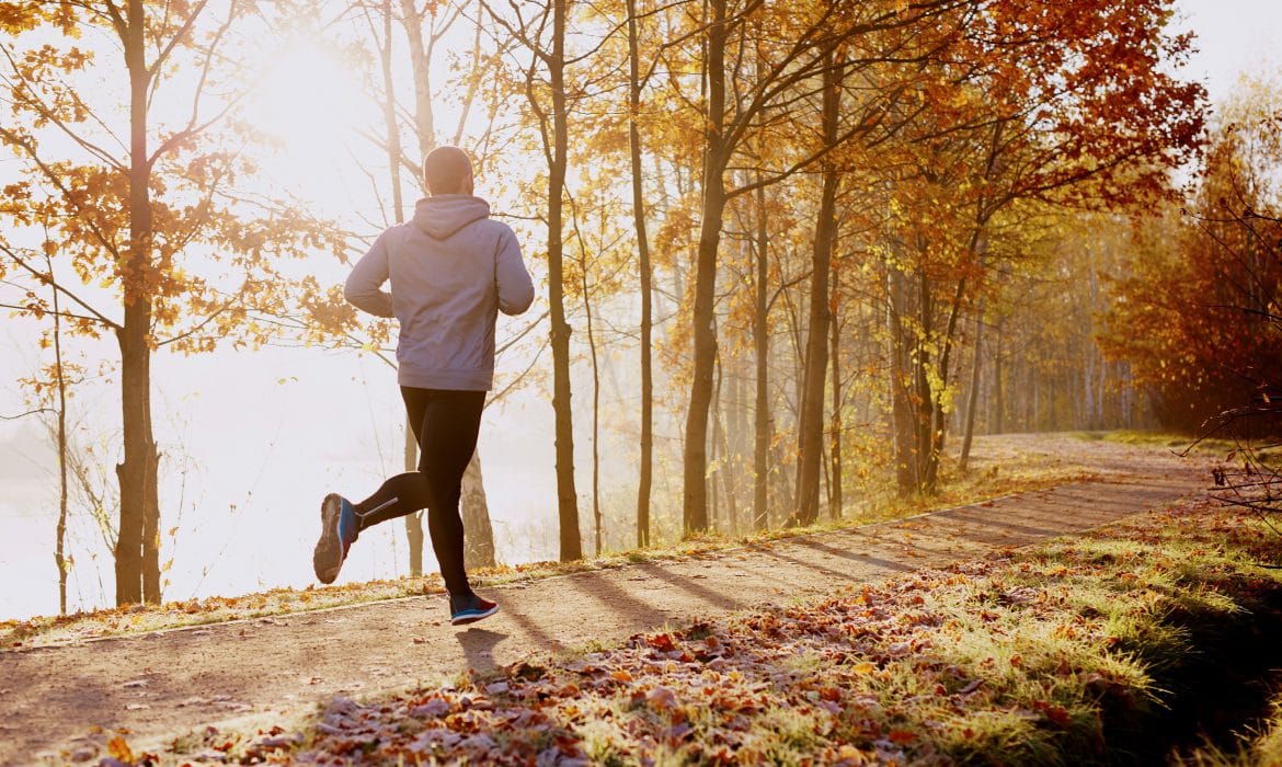 Bieganie jesienią może być przyjemne