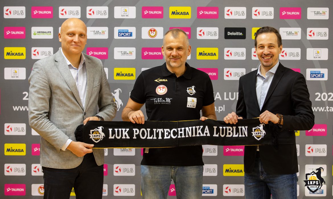 Zmiana na ławce trenerskiej LUK Politechniki Lublin!