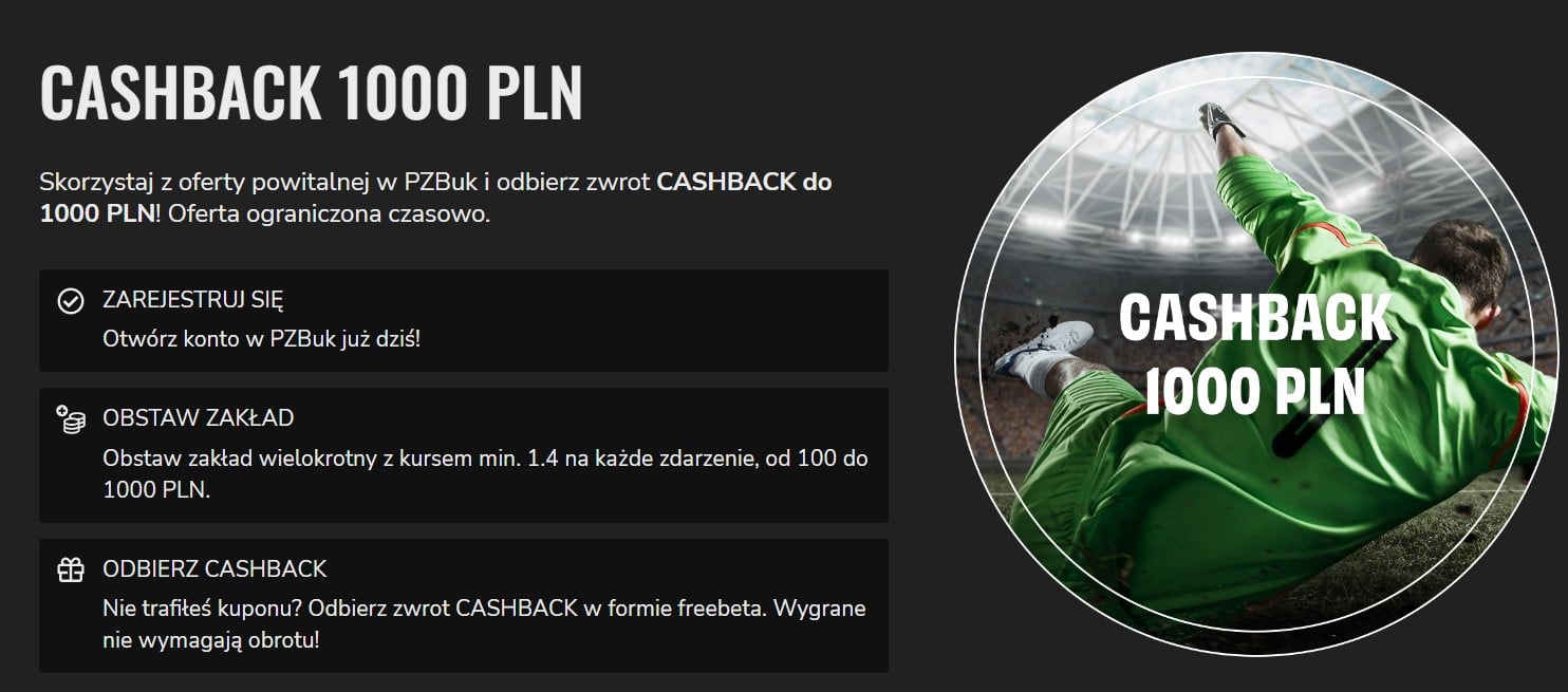 Bonus na start i pozostałe promocje w PZBuk