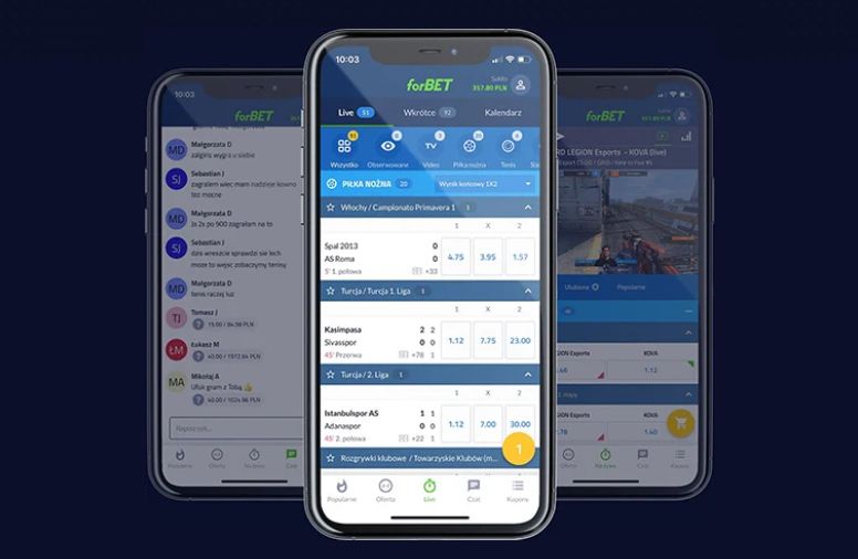 forBET aplikacja &ndash; jak pobrać i odebrać bonus powitalny?
