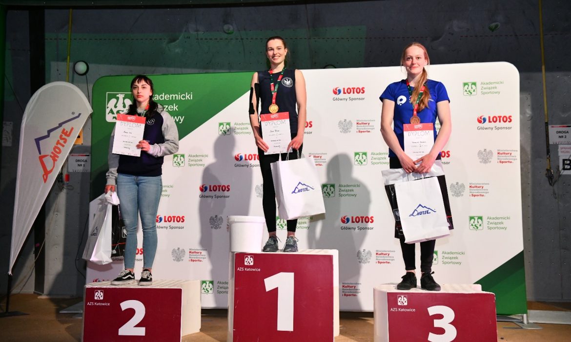 Uniwersytet Medyczny w Lublinie i AGH Krak&oacute;w ze złotymi medalami AMP we wspinaczce sportowej