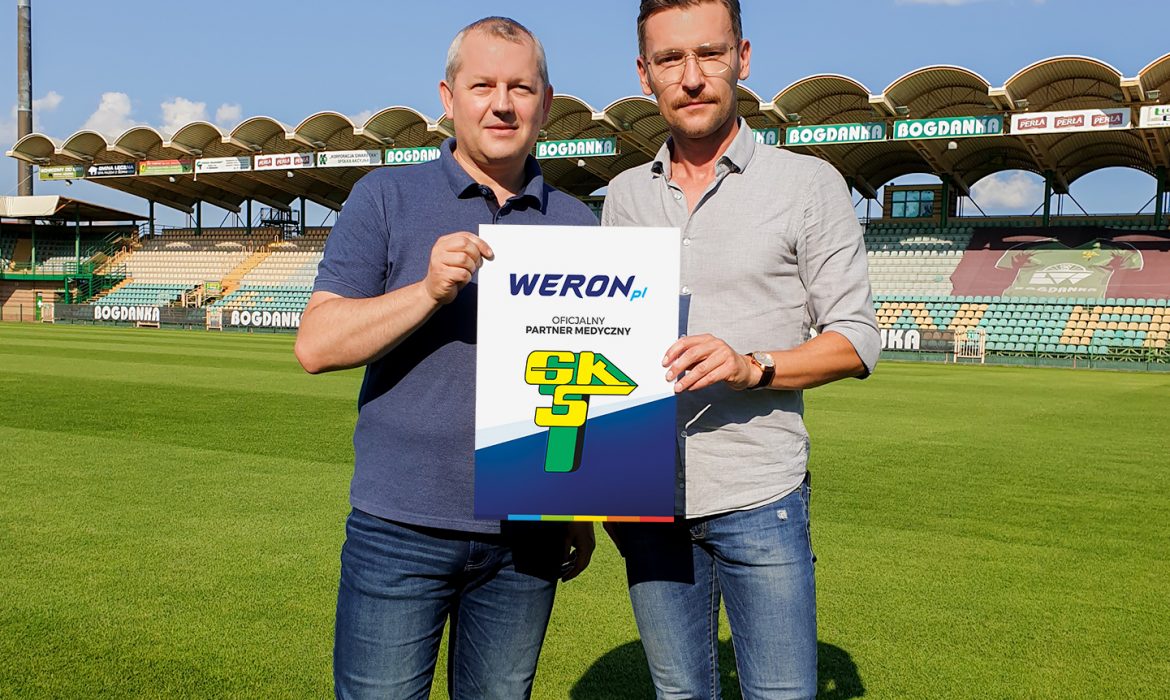 Weron oficjalnym partnerem medycznym G&oacute;rnika Łęczna