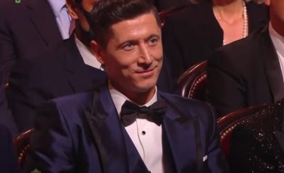 Złota Piłka. Reakcja Lewandowskiego m&oacute;wi wszystko (WIDEO)