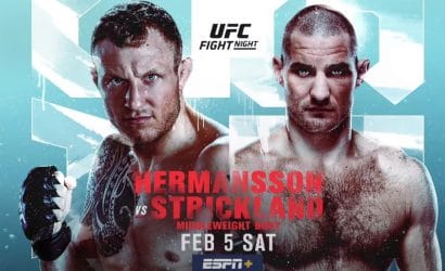 UFC FN 200: Hermansson &ndash; Strickland typy i transmisja
