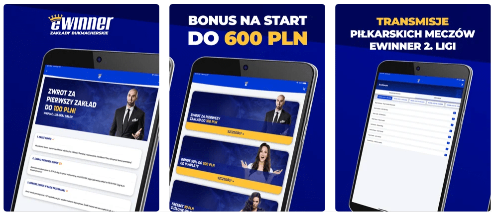 Aplikacja mobilna eWinner