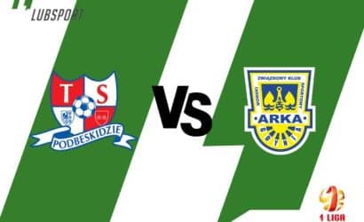 Podbeskidzie &ndash; Arka typy, transmisja i zakłady (17.07)