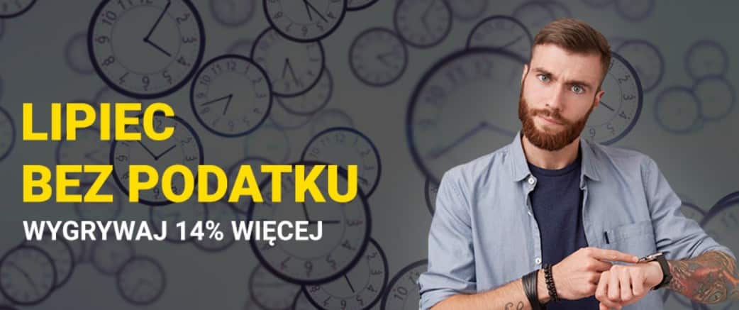 bukmacher bez podatku