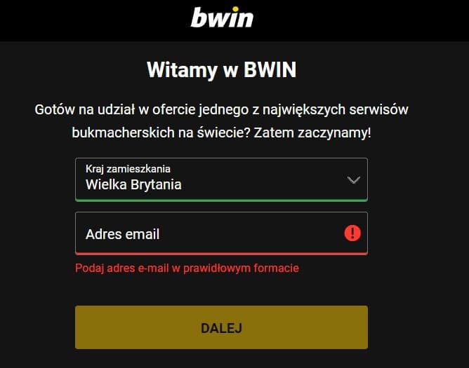 bwin rejestracja bwin rejestracja