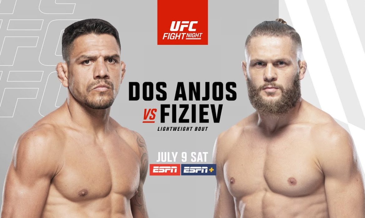 UFC typy, kursy i zakłady (Dos Anjos vs Fiziev, 10.07)