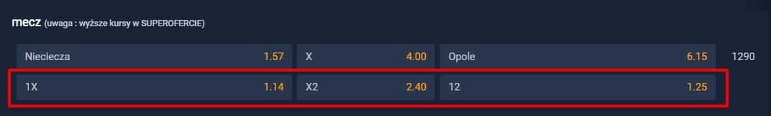 podw&oacute;jna szansa sts