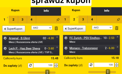 Fortuna sprawdź kupon