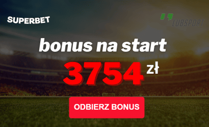 Superbet bonus na start &ndash; 3754 zł na wyciągnięcie ręki