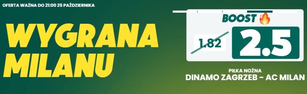 AC Milan wygra z Dinamem Zagrzeb