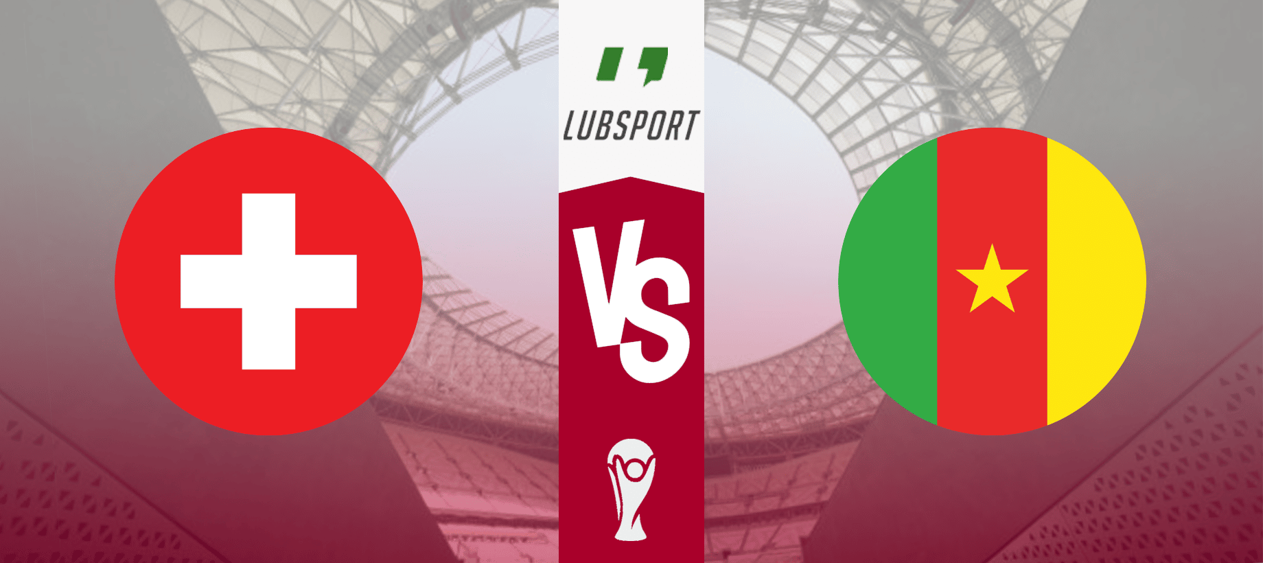 Szwajcaria - Kamerun typy