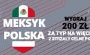 Fortuna bonus MŚ 2022: 200 zł za dwa celne strzały w meczu Polska &ndash; Meksyk!