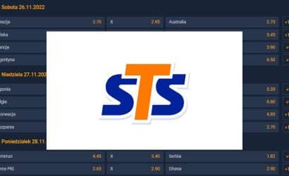 STS oferta na Mistrzostwa Świata 2022: zakłady, bonusy i kursy
