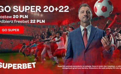 Superbet bonus MŚ 2022: 22 zł freebetu każdego dnia!