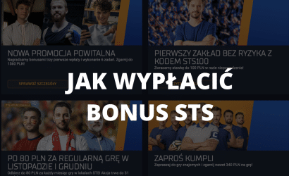 Jak wypłacić bonus STS? Jak obr&oacute;cić bonusem powitalnym?