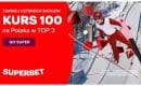 Turniej Czterech Skoczni kurs 100.00 na Polaka w TOP 3 od Superbet!
