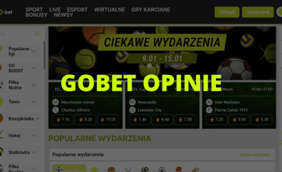 GoBet Opinie 2026: Czy to dobry bukmacher?