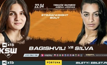 Sofiia Bagishvili vs Maria Silva na gali XTB KSW 81