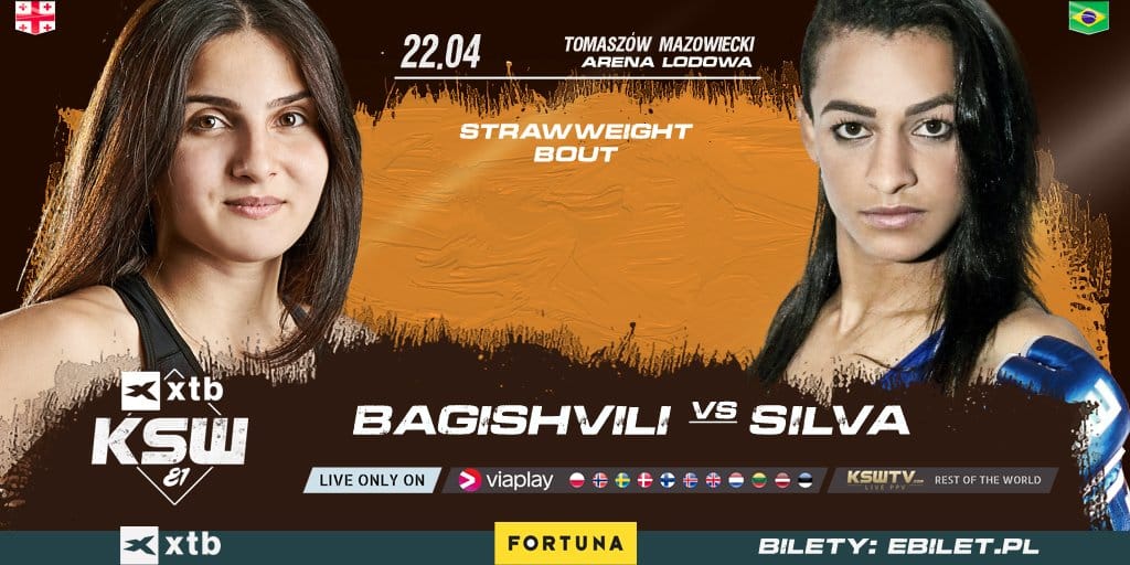 Sofiia Bagishvili vs Maria Silva na gali XTB KSW 81