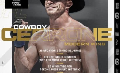 Donald Cerrone wprowadzony do galerii sław UFC