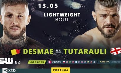 Donovan Desmae vs Rauli Tutarauli na gali KSW 82