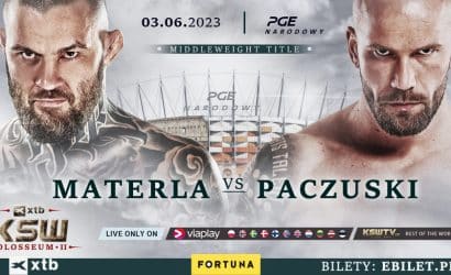 Michał Materla vs Radosław Paczuski na gali XTB KSW Colosseum 2