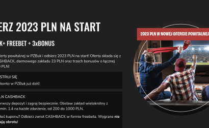 PZBuk bonus na start 2026 &ndash; 2023 zł