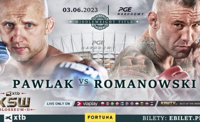 Paweł Pawlak vs Tomasz Romanowski na gali XTB KSW Colosseum 2