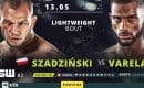 Gracjan Szadziński vs Wilson Varela na gali KSW 82