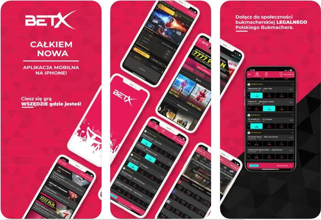 Aplikacja BetX