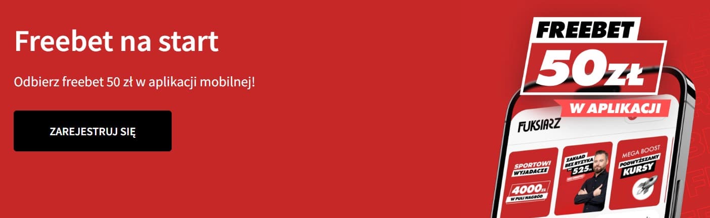 Fuksiarz kod promocyjny