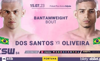 Bruno Augusto dos Santos vs Gustavo Oliveira na gali KSW 84