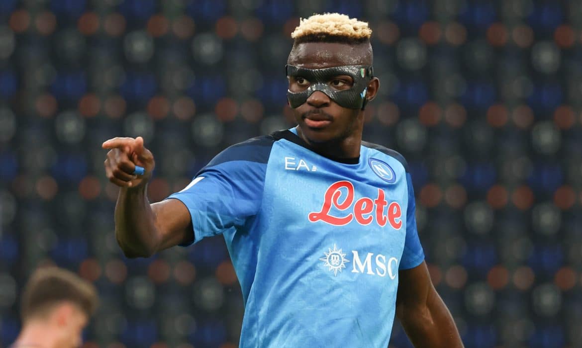 SSC Napoli wyceniło Victora Osimhena. Cena dosłownie zwala z n&oacute;g!