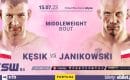 Damian Janikowski vs Cezariusz Kęsik na gali KSW 84