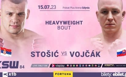 Darko Stosić vs &Scaron;tefan Vojč&aacute;k na gali KSW 84