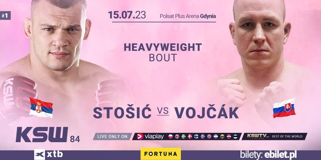 Darko Stosić vs &Scaron;tefan Vojč&aacute;k na gali KSW 84