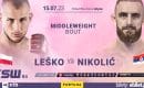 Bartosz Leśko vs Nemanja Nikolić na gali KSW 84