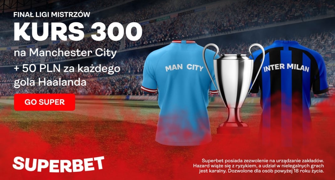 Manchester City - Inter Mediolan kurs 300