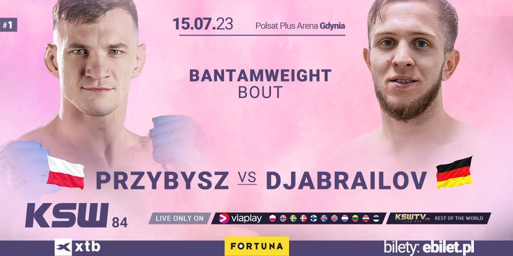 Sebastian Przybysz poznał swojego rywala na gali KSW 84