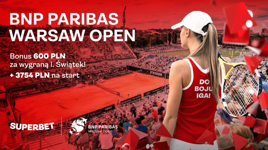 Iga Świątek bonus Superbet